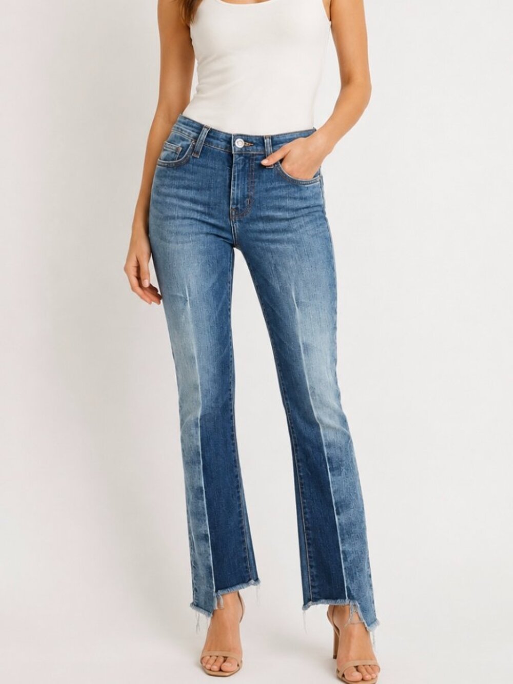 NWT Current/Elliott Original Stiletto Euphoria Hack Jeans Coastal Casual 27 $188